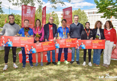 David Bartolomé y Esther Rodríguez, vencedores del 10K en la XIV Carrera Campus Universidad de La Rioja