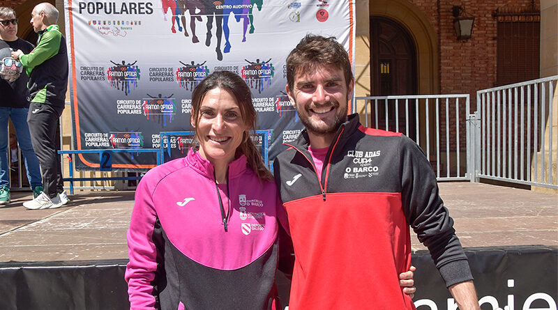 Nacho García y Esther Rodríguez, campeones de La Rioja de 10k en Ruta por tercera vez consecutiva