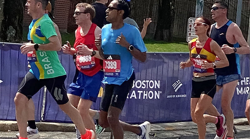 Gema Olave, primera española en el Maratón de Boston