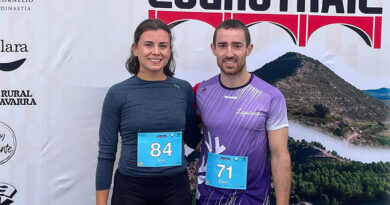 Daniel Ibarrondo y Sara Pascual, vencedores de la tercera etapa de LogroTrail