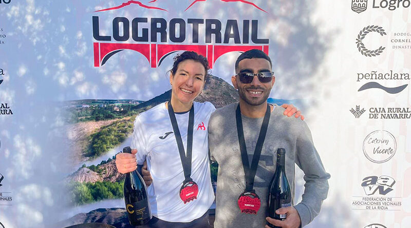 Ismail Ed Derraz y Ruth Íñiguez, vencedores de la cuarta etapa de Logrotrail