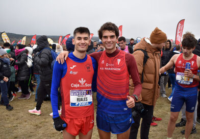Juan Loma, el riojano absoluto más rápido en Atapuerca