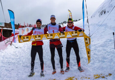 Abel Altuzarra se alza con el título de campeón de España Junior de Snow Running en Larra Belagua