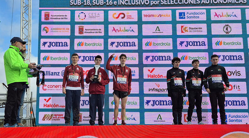 La Rioja logra la plata por equipos en un exigente Campeonato de España de Campo a Través