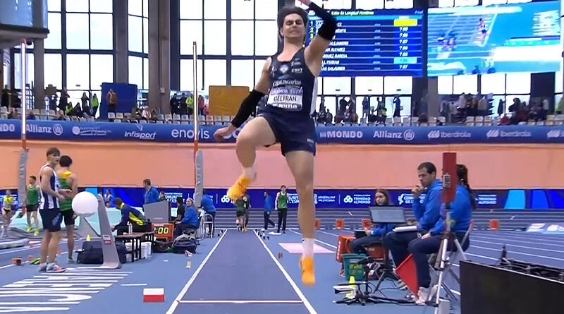 Carlos Beltrán bate el récord de La Rioja de Longitud PC con 7,83 metros