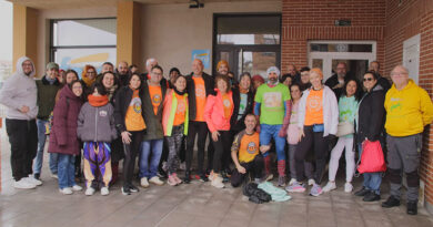 El temporal y los problemas físicos obligan a Juan Olivenza a detener su reto de 24 horas por el cáncer infantil