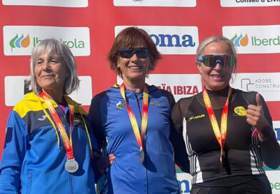 Maru Hernaiz se cuelga el oro en el Campeonato de España de 10 km en ruta en Ibiza