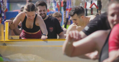 Logroño estrena la carrera Ebrox OCR con medio millar de participantes