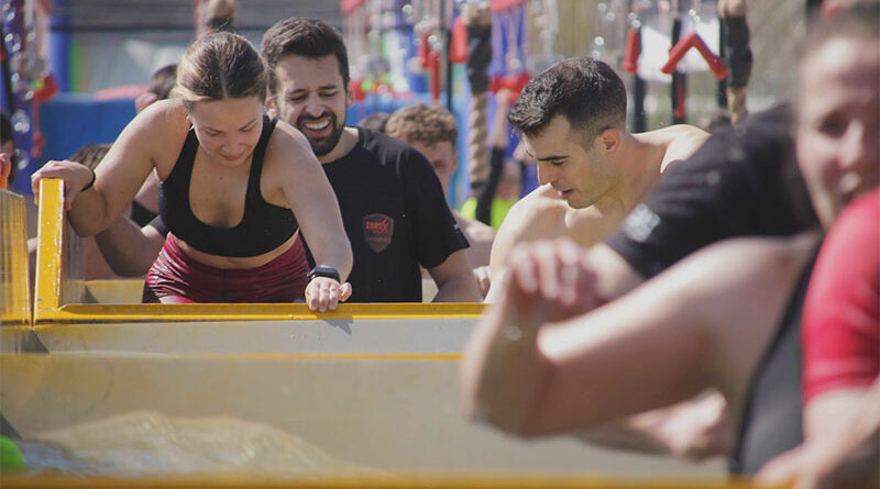 Logroño estrena la carrera Ebrox OCR con medio millar de participantes