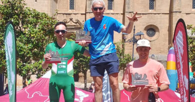 Alejandro Olivares y Cynthia Serrano, vencedores de la XI Carrera Los Meandros de Briones