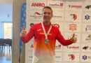 Alfonso Castiella, subcampeón de Europa de 4×200 M50