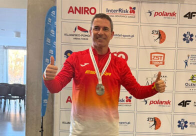 Alfonso Castiella, subcampeón de Europa de 4×200 M50
