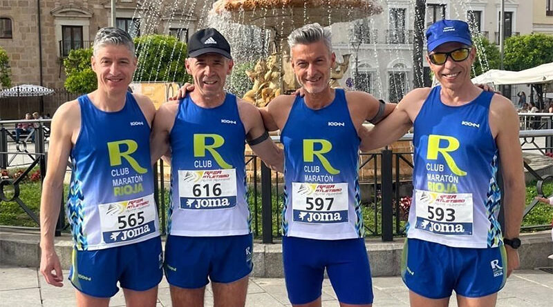 Maratón Rioja acaricia el podio M55 en el Nacional de Ruta