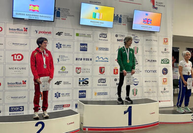 Valvanera Guridi, subcampeona de Europa de 200m W65