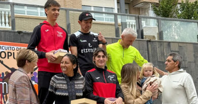 Roberto Carlos Trejo y Esther Rodríguez, vencedores de la XII Carrera Popular Vía Verde de Arnedo