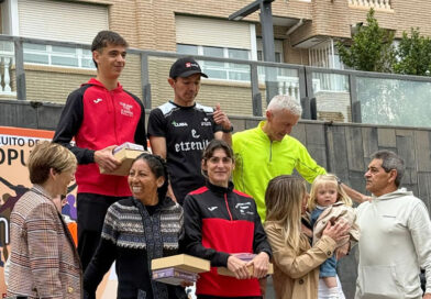 Roberto Carlos Trejo y Esther Rodríguez, vencedores de la XII Carrera Popular Vía Verde de Arnedo