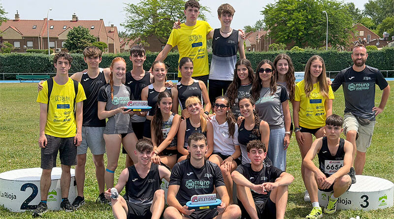 El Ultreia Rioja logra su tercer Autonómico de clubes consecutivo en categoría masculina y femenina
