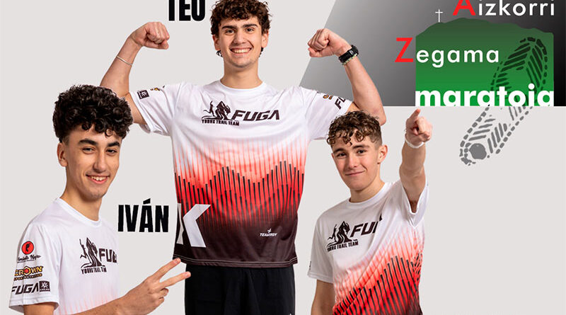 Los riojanos del Fuga Young Trail Team acuden a una Zegama Junior marcada por el frío y la nieve