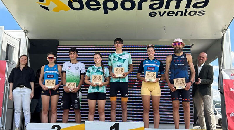 Tres oros y un bronce para la delegación riojana en los Campeonatos de España de Triatlón y Duatlón Gravel