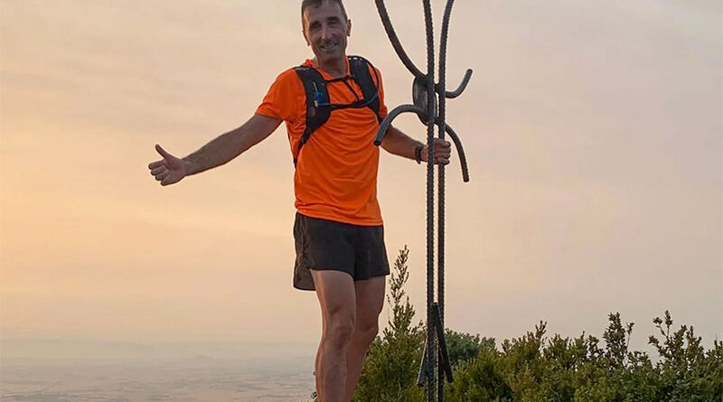 Rubén Zabala enlazará Ezcaray y Logroño en una travesía de 113 kilómetros por la esclerosis múltiple