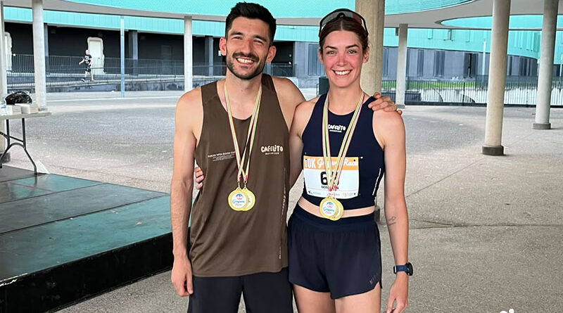 Óscar Moreno y Maialen Vidondo, vencedores de la I Grajera Race