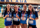 Un bronce en 4×400 y tres puestos de finalista cierran la participación riojana en en Nacional de Málaga