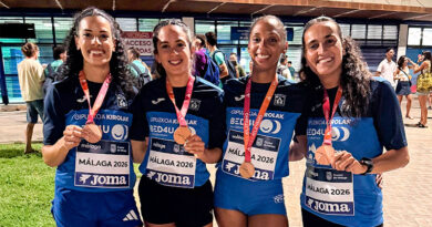 Un bronce en 4×400 y tres puestos de finalista cierran la participación riojana en en Nacional de Málaga