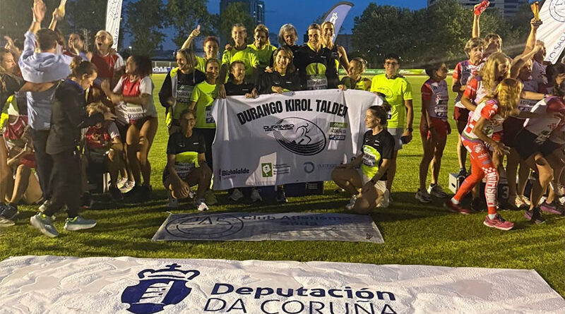 Valvanera Guridi y Valle Pascual alzan el título nacional de clubes Master con el Durango Kirol Taldea