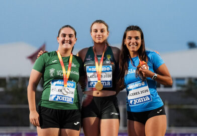 María López, subcampeona de España Sub23 en Jabalina