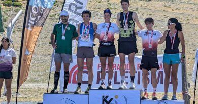 Alain Santamaría y Raquel Mendizábal, primeros campeones de La Rioja de Subida Vertical