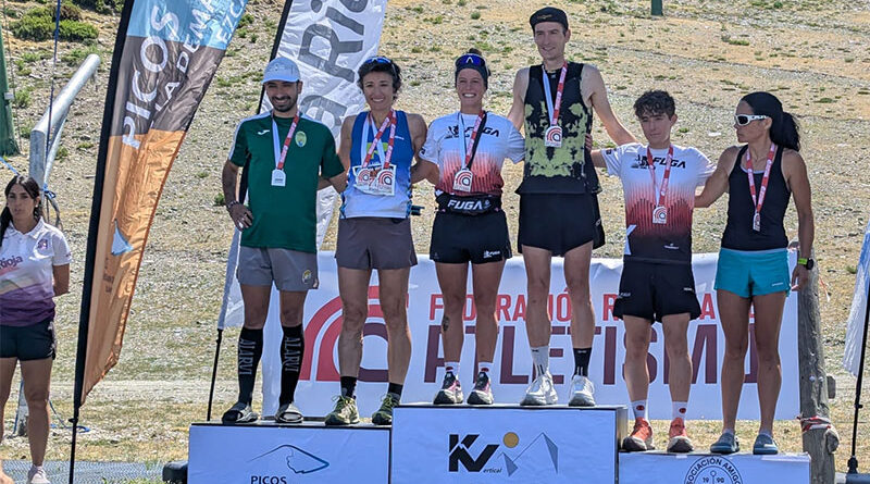 Alain Santamaría y Raquel Mendizábal, primeros campeones de La Rioja de Subida Vertical