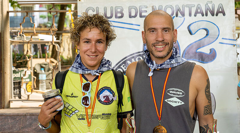 Mario Hervías y Elena Sáez hacen historia en la 100ª Subida al Castillo de Nájera