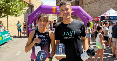 Javier Ochoa y Esther Rodríguez, vencedores de la XII Carrera Popular Ciudad de Viana