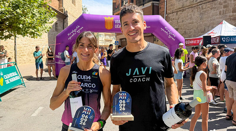 Javier Ochoa y Esther Rodríguez, vencedores de la XII Carrera Popular Ciudad de Viana