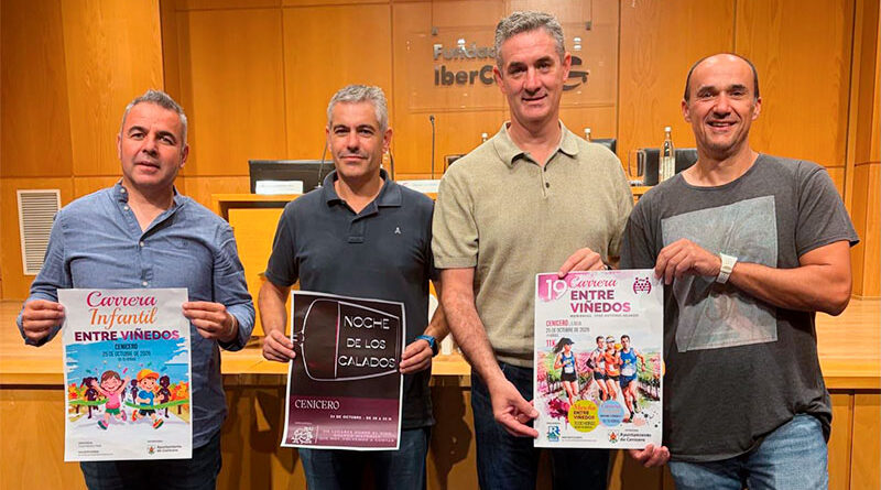 Deporte y cultura del vino volverán a darse la mano el 25 de octubre en la Carrera Entre Viñedos de Cenicero