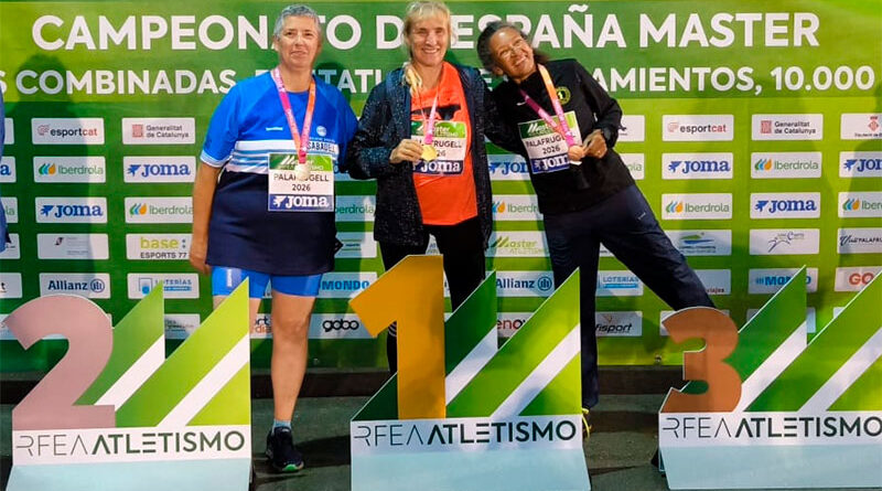 Oro para Pilar Alonso y plata para José Ángel Bravo en el Campeonato de España Múltiple Master